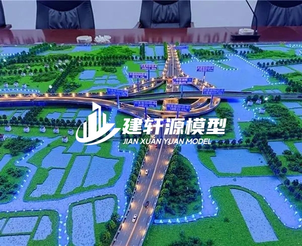 黄龙高速公路沙盘定制